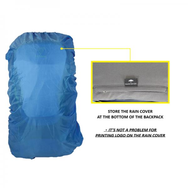 Multipurpose Climbing Backpack With Rain Cover